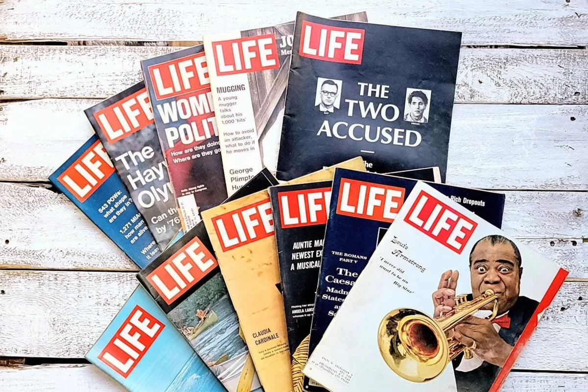 1960s / 1970s Vintage Bulk Life Magazine Lot  Randomly