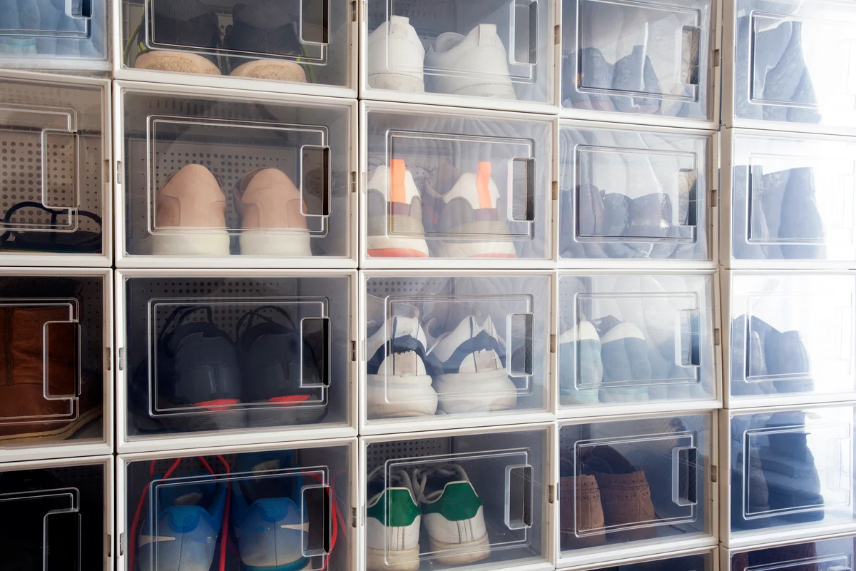 Collection of different sneakers