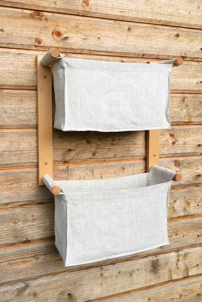 Mounted Laundry Hamper