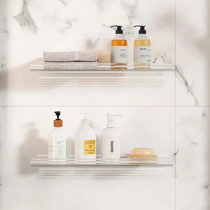 Bathroom Acrylic Wall Shelf