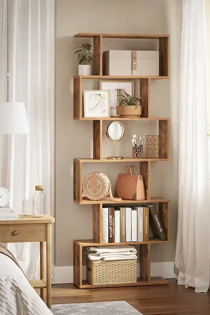 Narrow book case