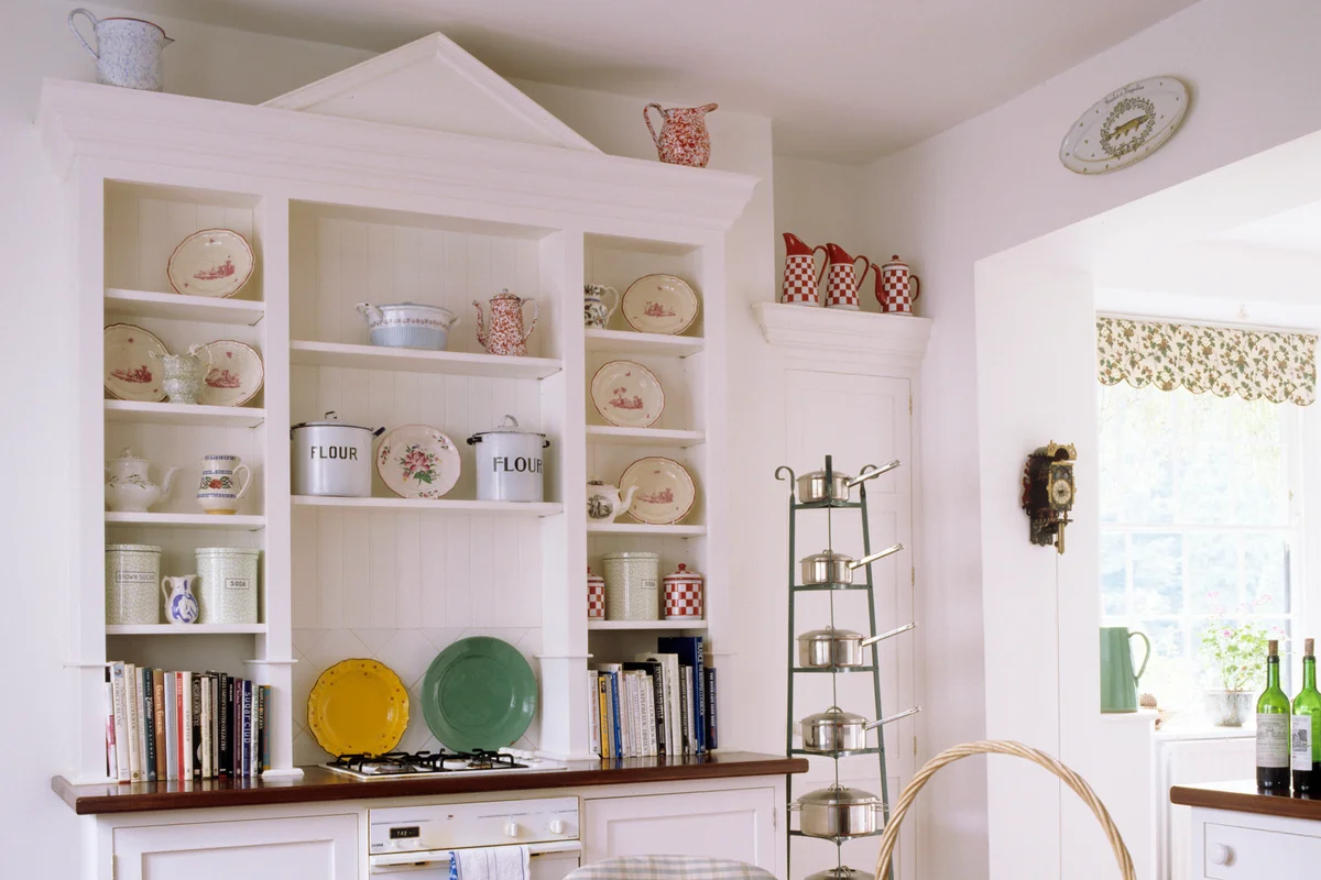Kitchen cabinet and multi tier rack
