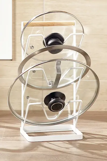 Pot Lid Rack Holder