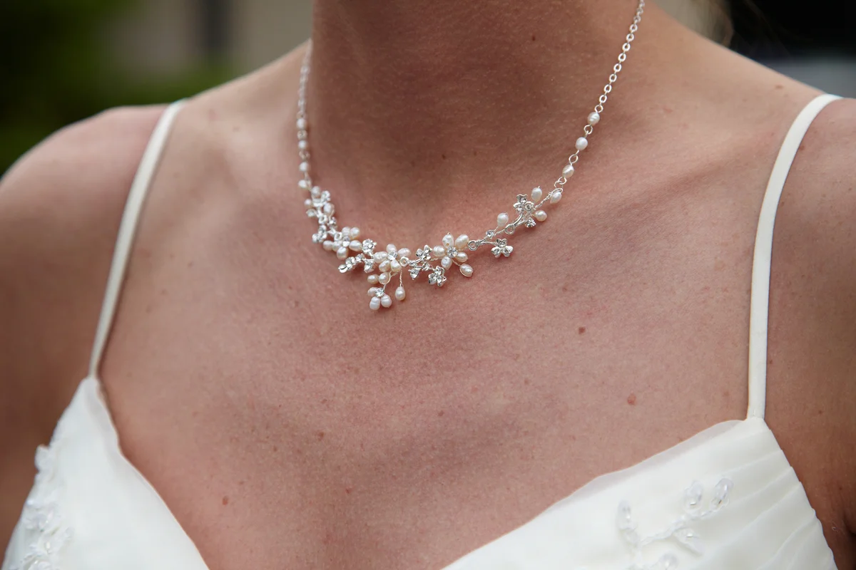 diamond and pearl necklace