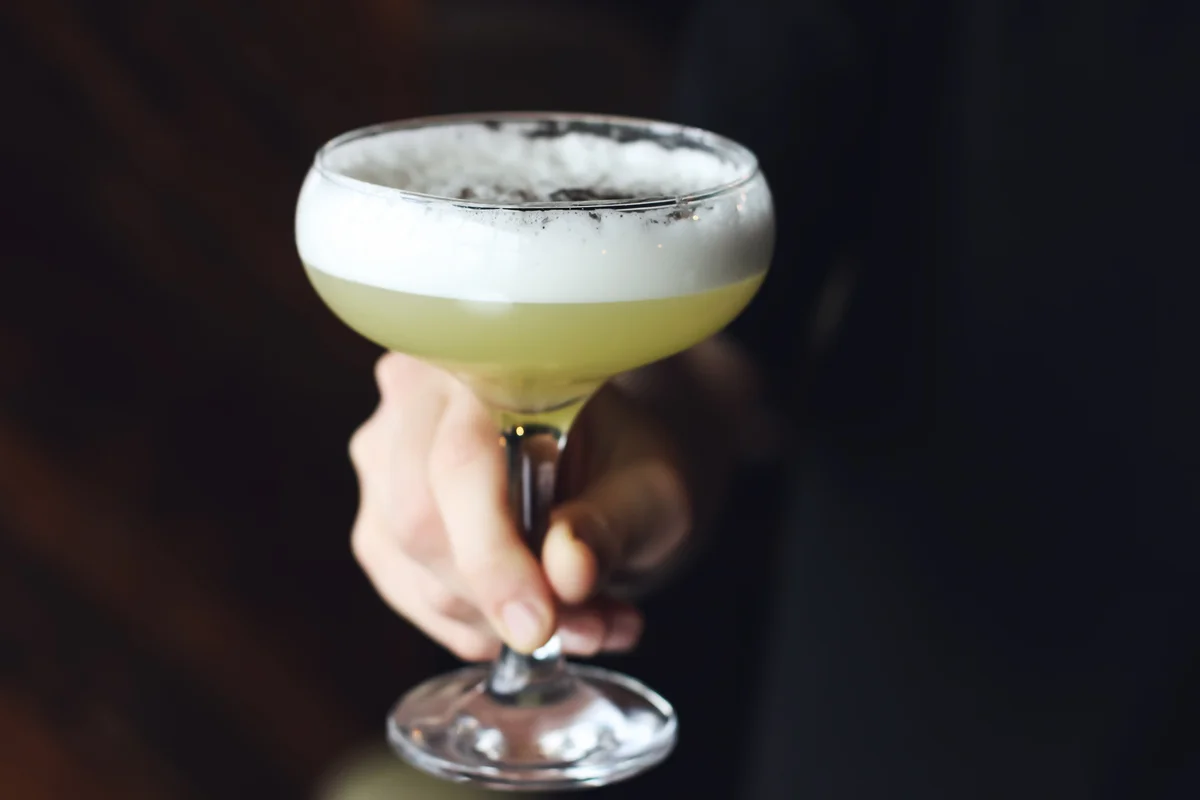 gin sour drink