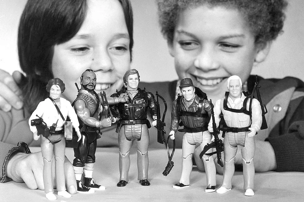 A-Team play figures