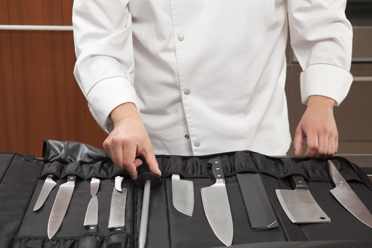 Chef's knife storage