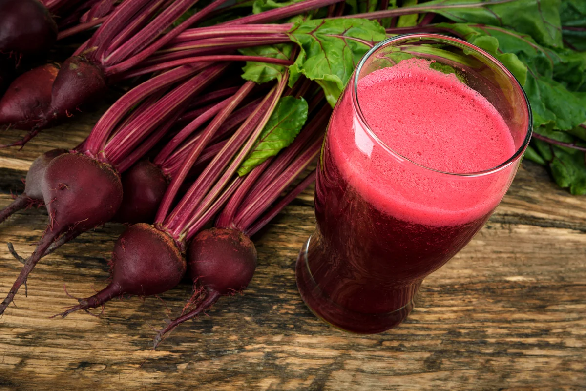 Beets and a beet drink