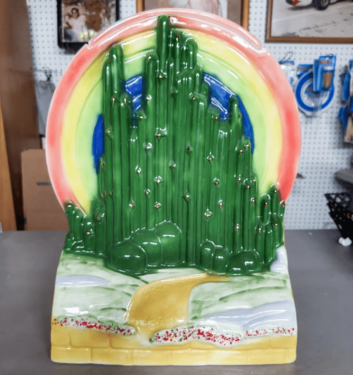 Wizard of Oz "Emerald City" Cookie Jar from Star Jars