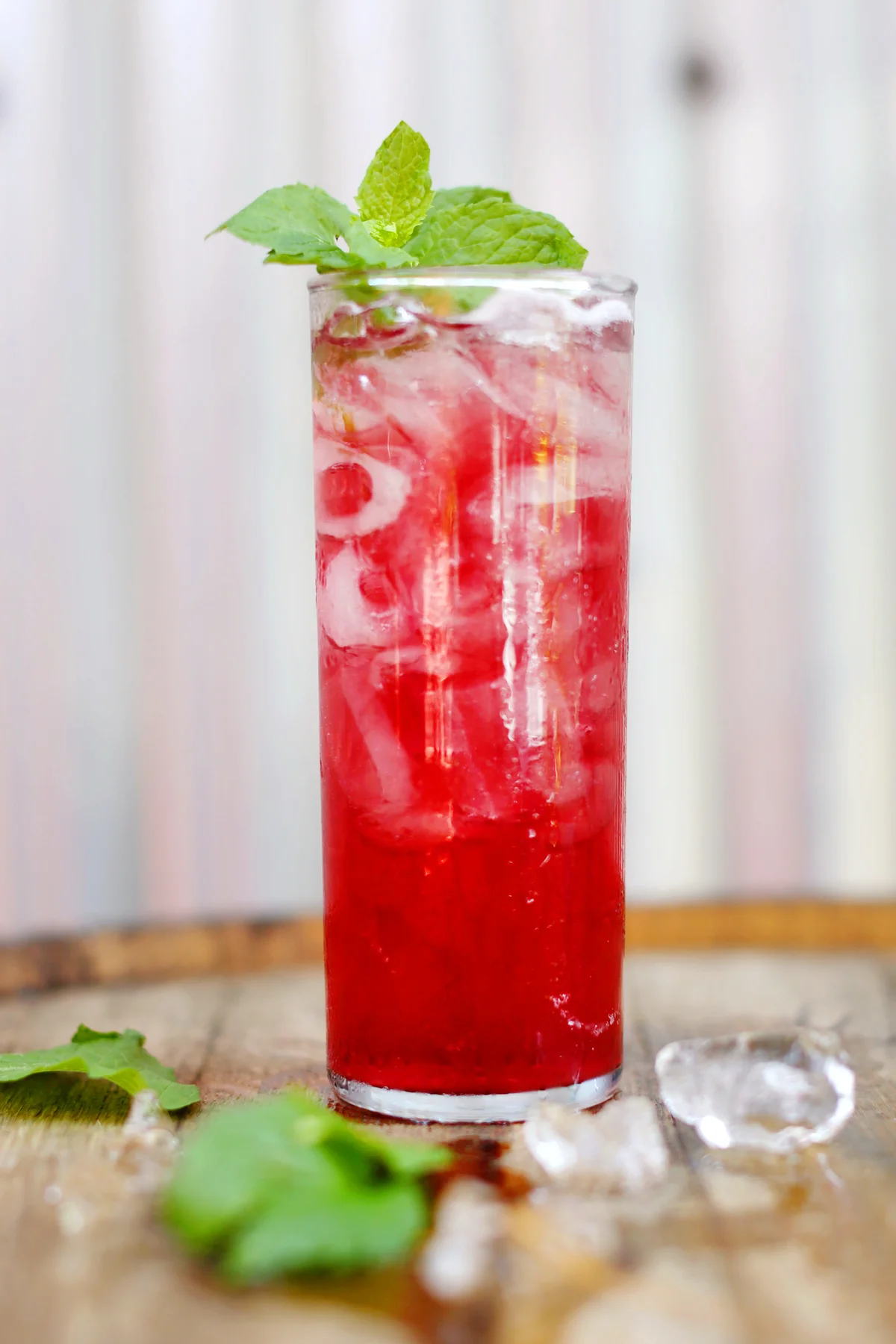 Cherry blossom highball