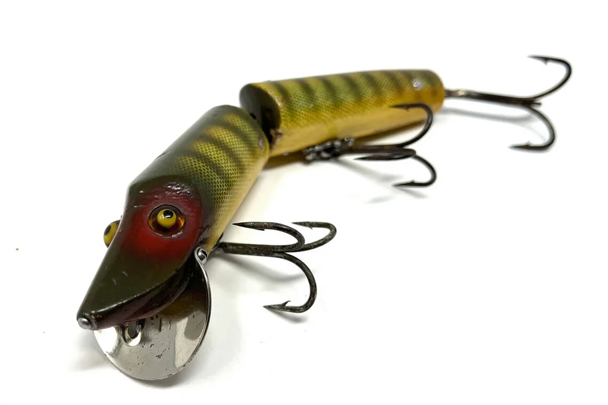 Vintage Heddon Giant Jointed Vamp Lure