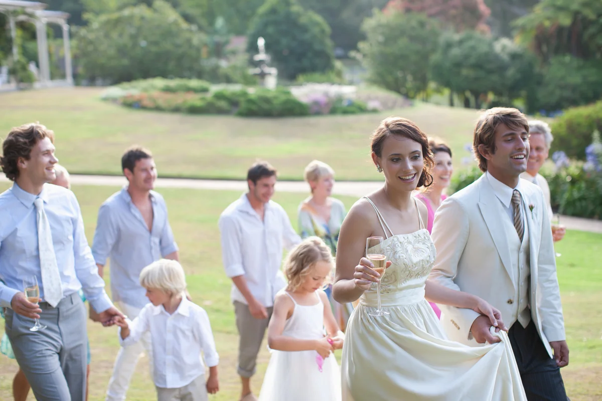 wedding guests