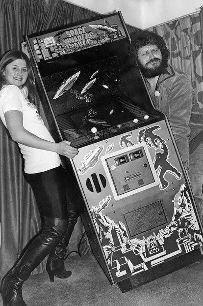 Space Invaders arcade machine