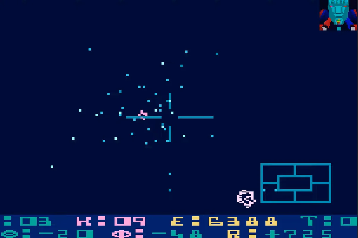 Star Raiders game
