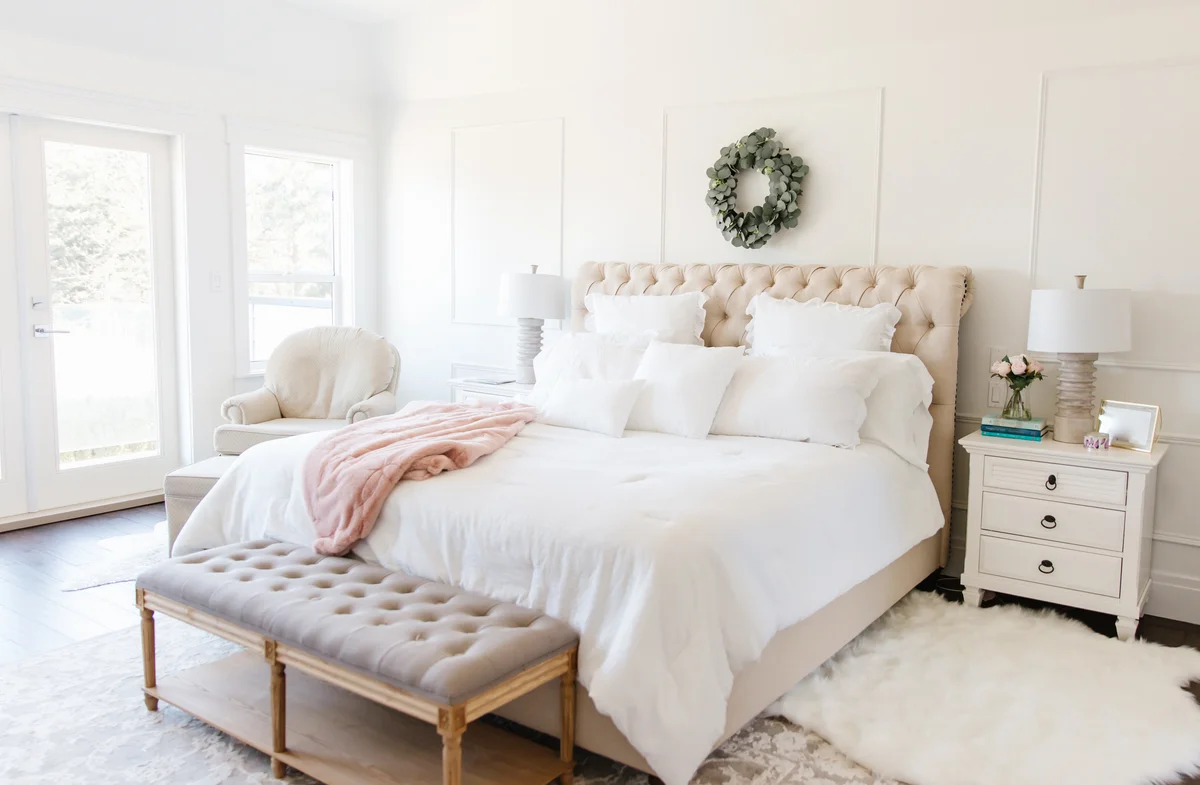 tufted bed