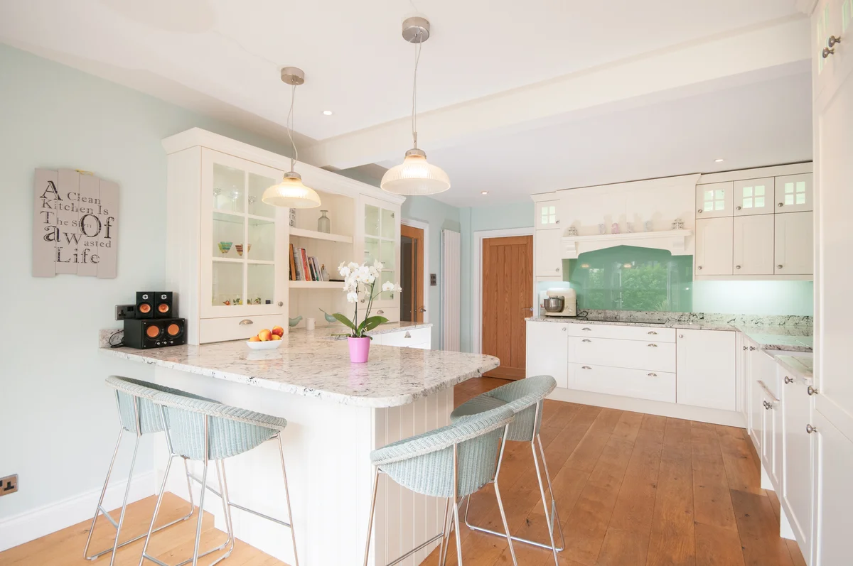 cream-colored kitchen