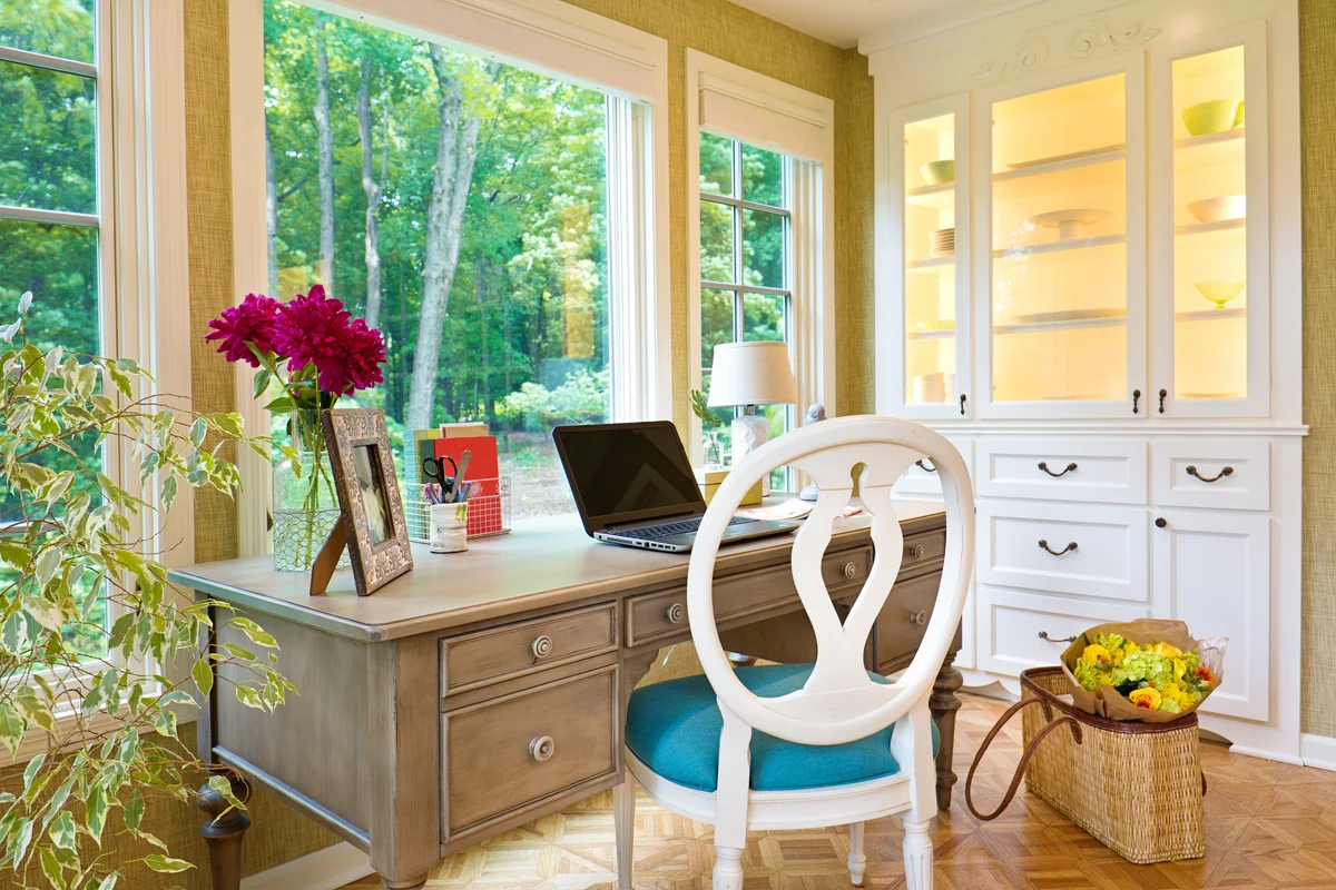 Cottagecore desk