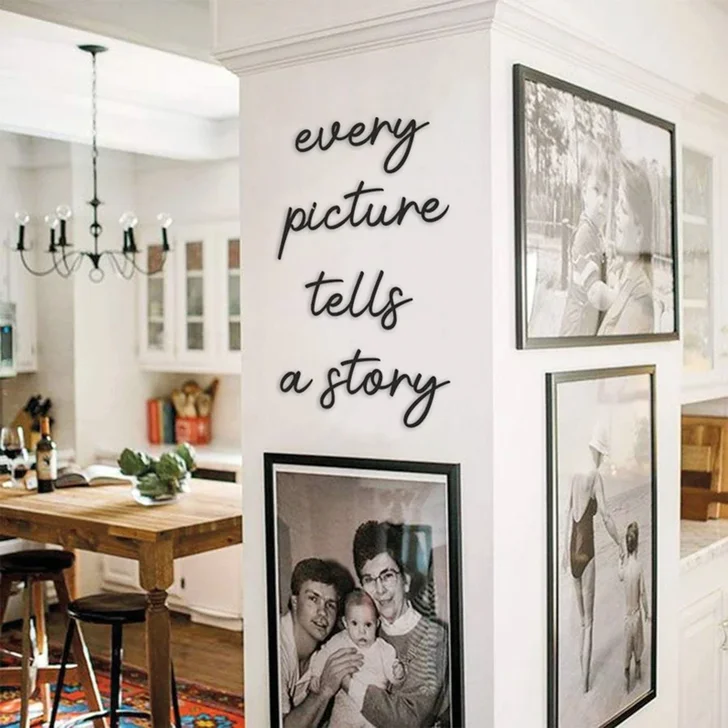 Wall photo corner