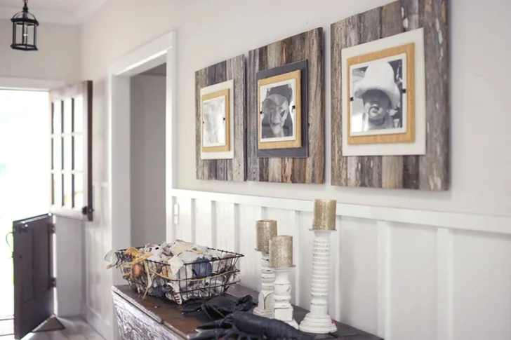 Wood Wall Collage Picture Frame Set