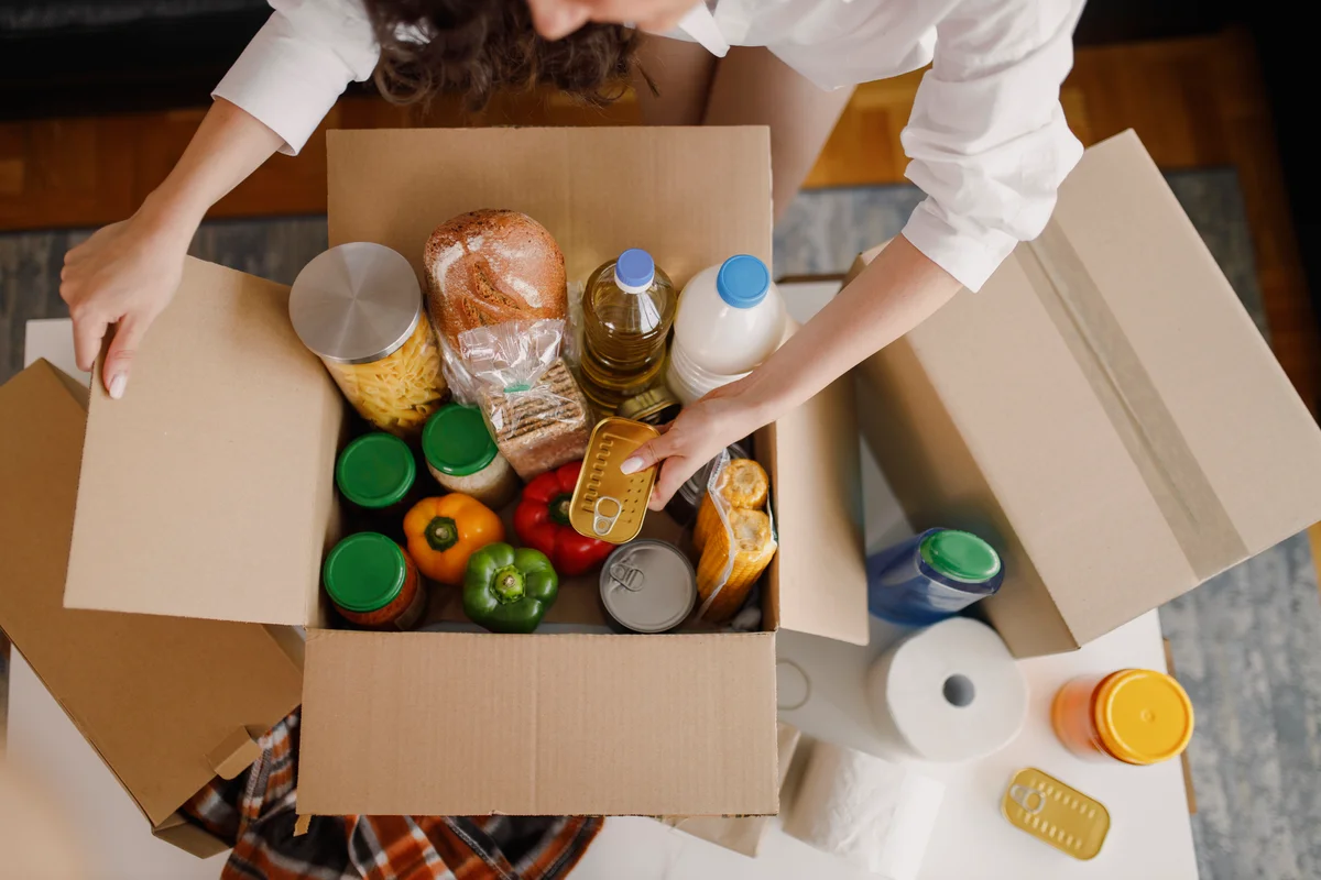 Grocery care package