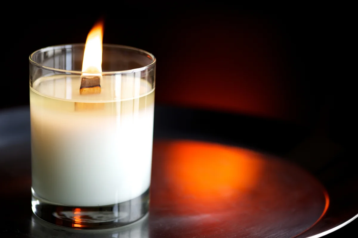 burning candle