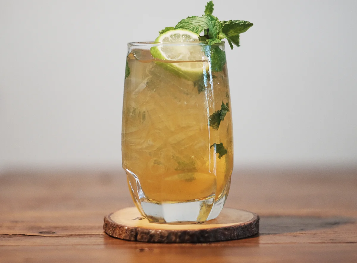 green tea highball