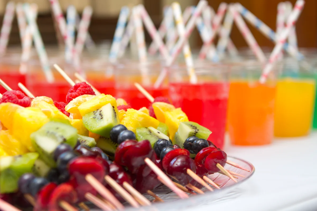 fruit kabobs