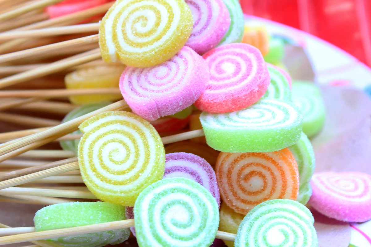 rainbow candies