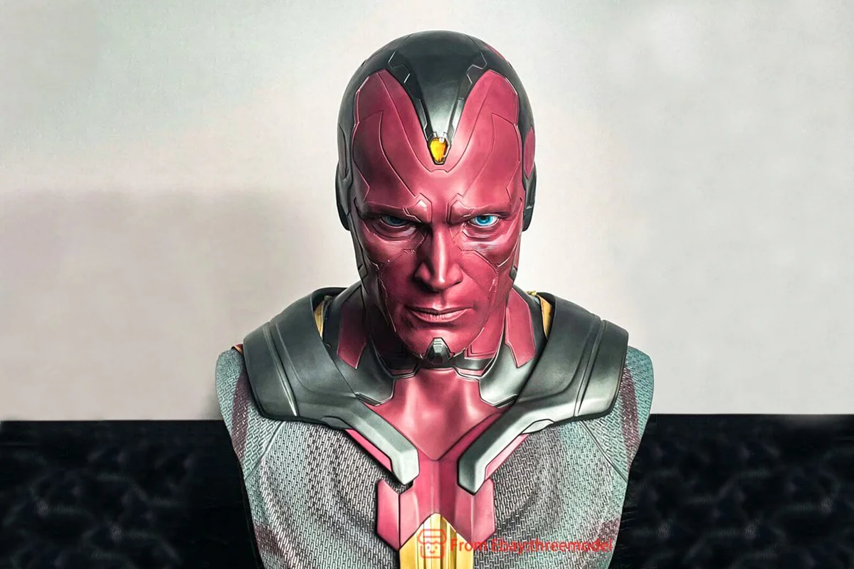 Queen Studios QS 1/1 The Avengers Vision Bust