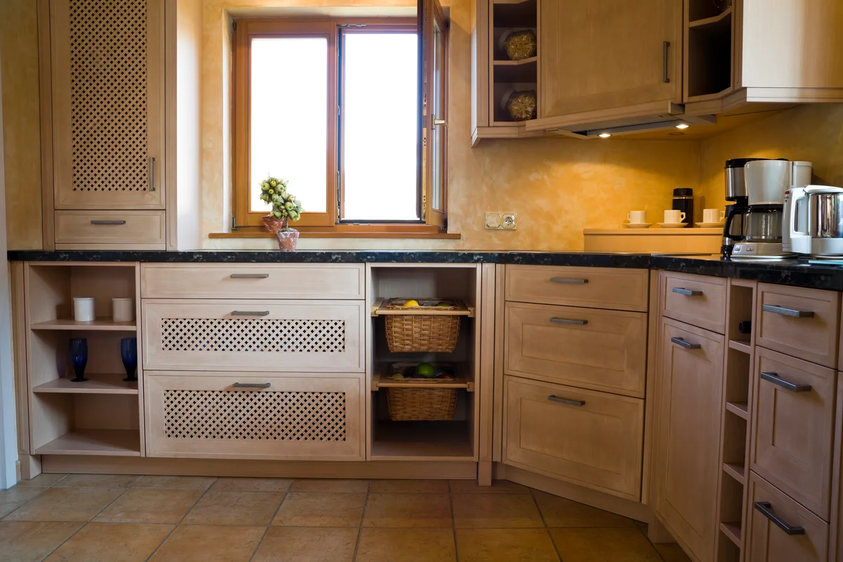 open kitchen window