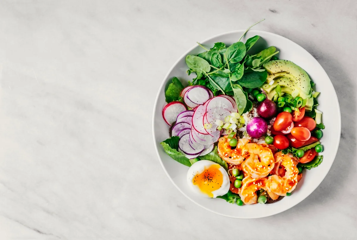 Shrimp salad