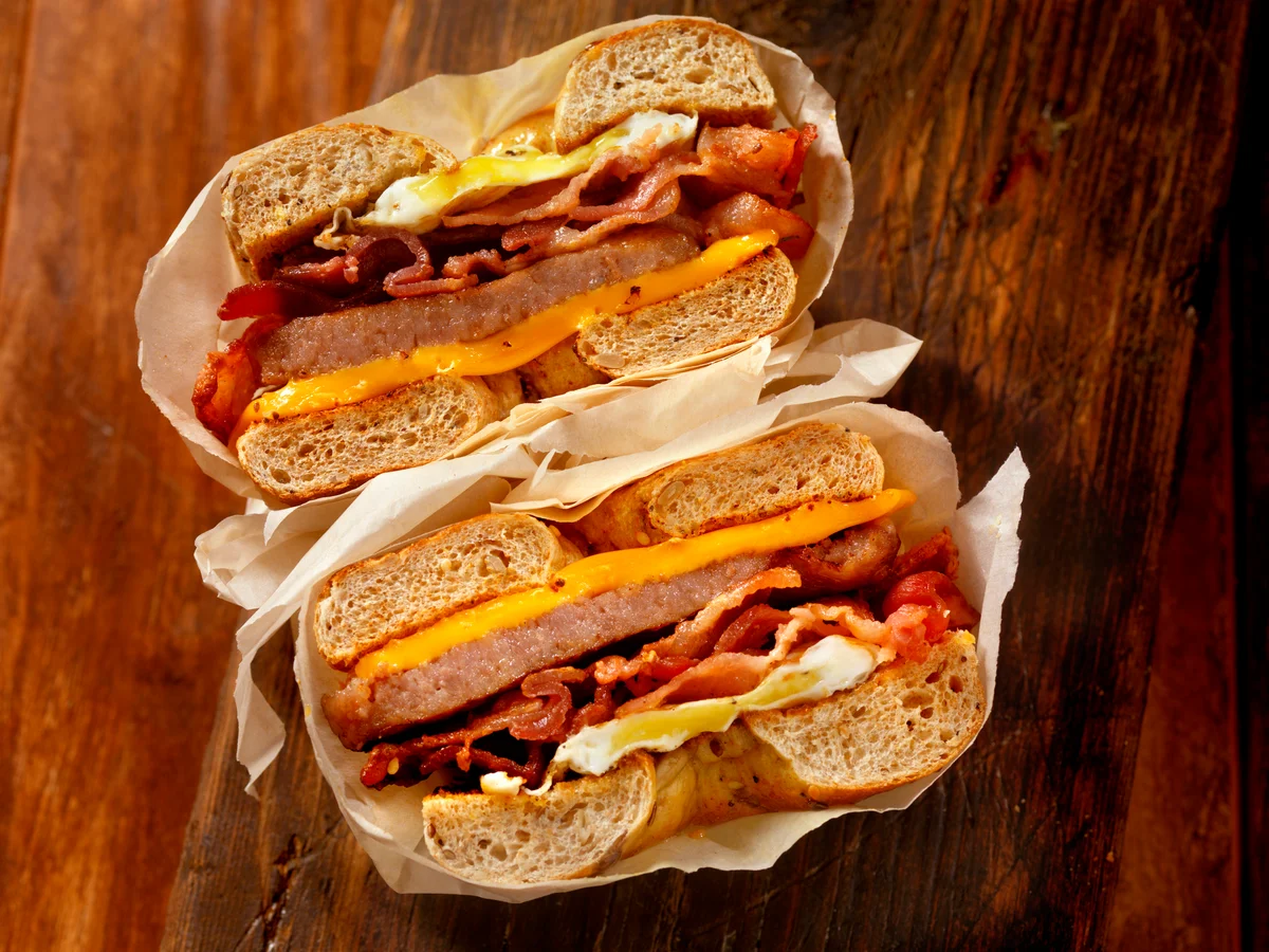 breakfast sandwich
