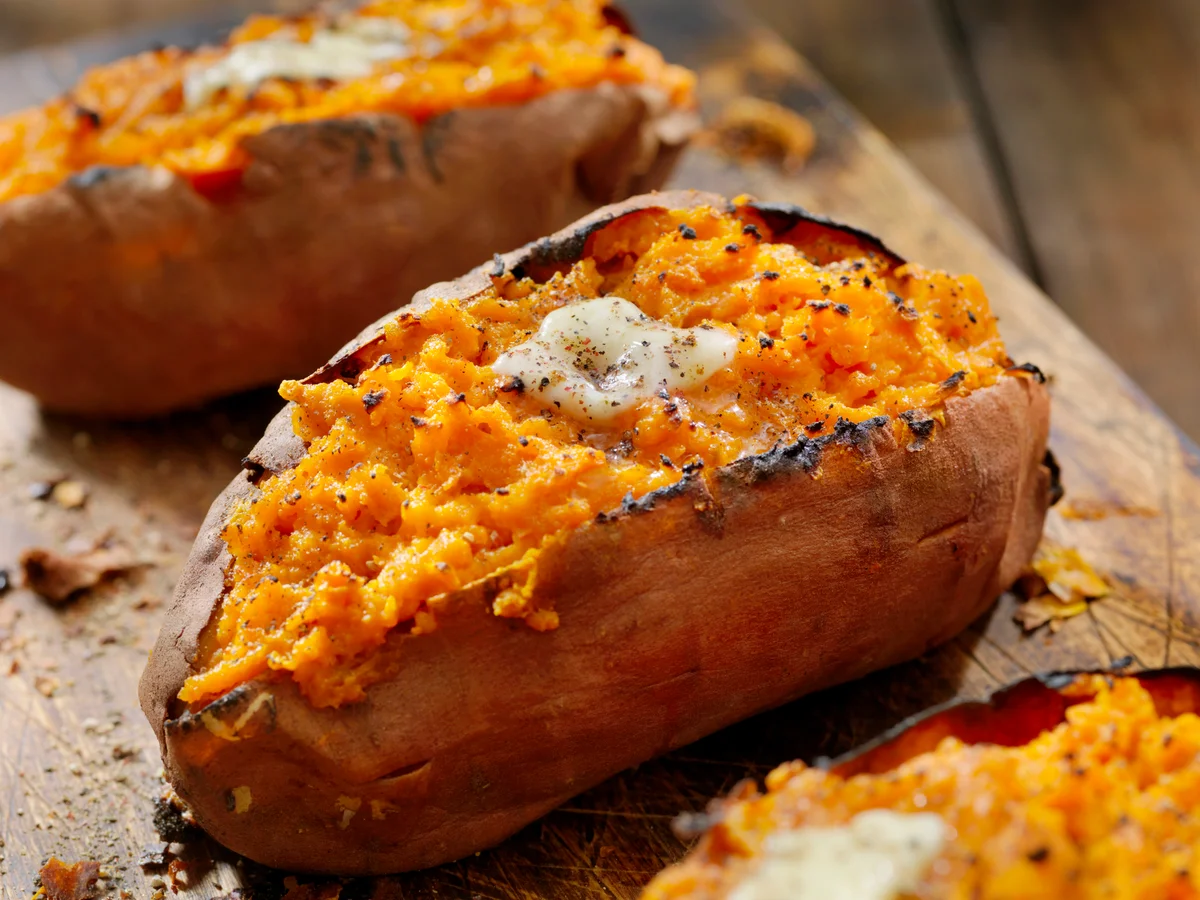 baked sweet potato