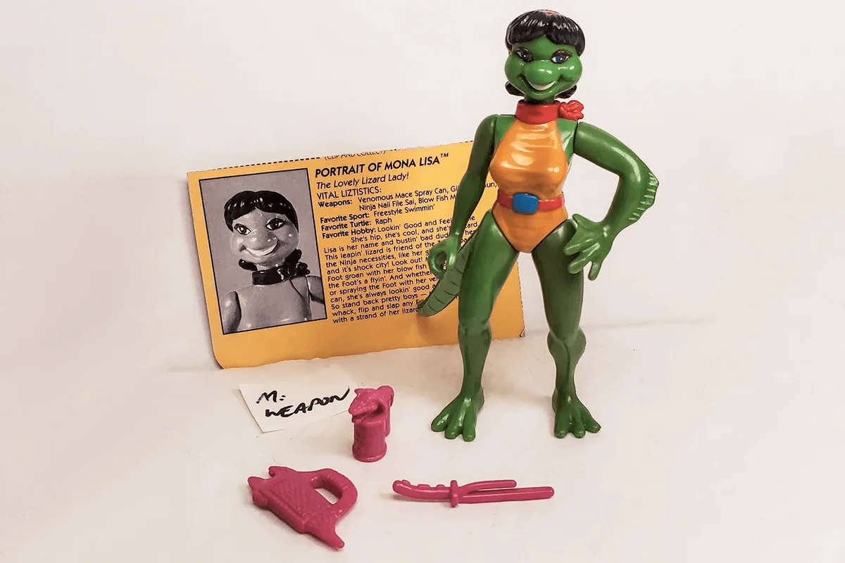 TMNT Mona Lisa Action Figure