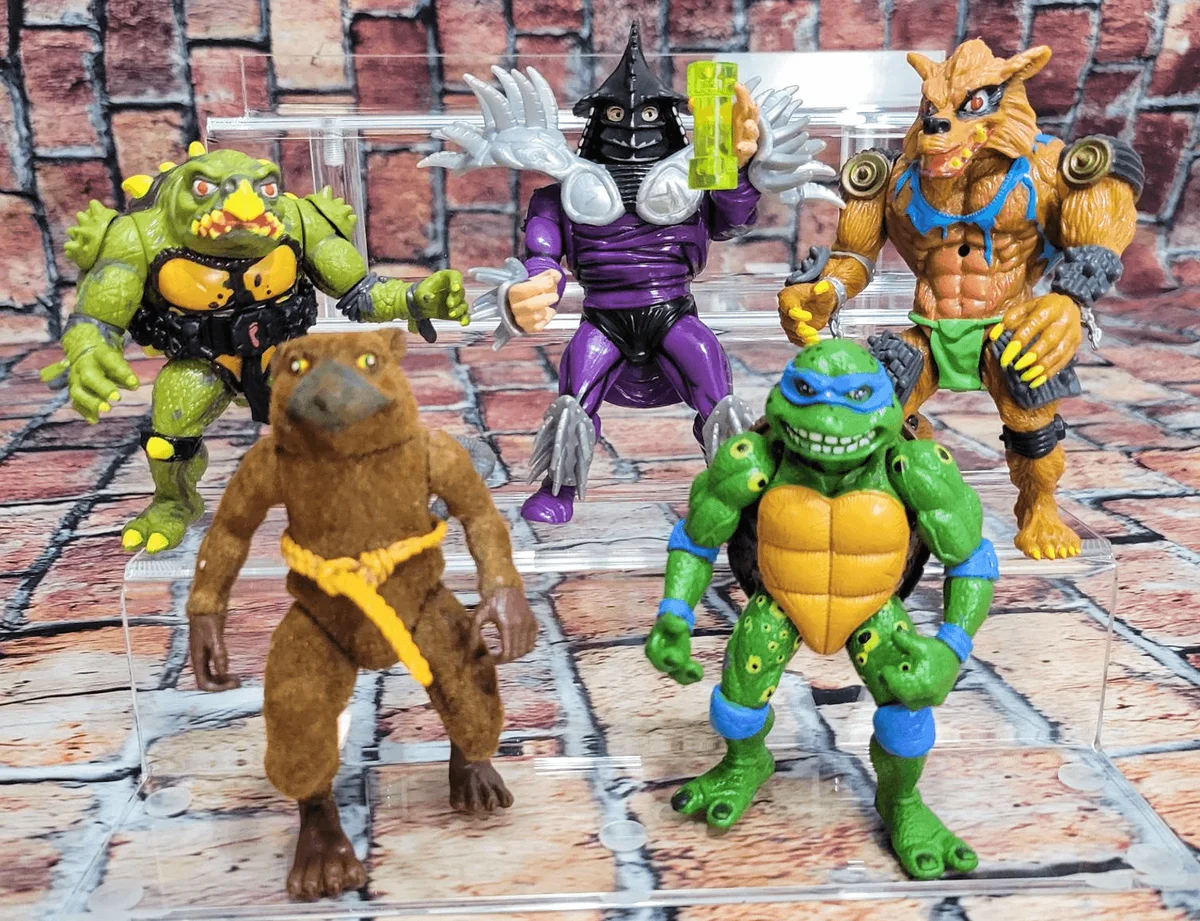 TMNT Movies Star Figures