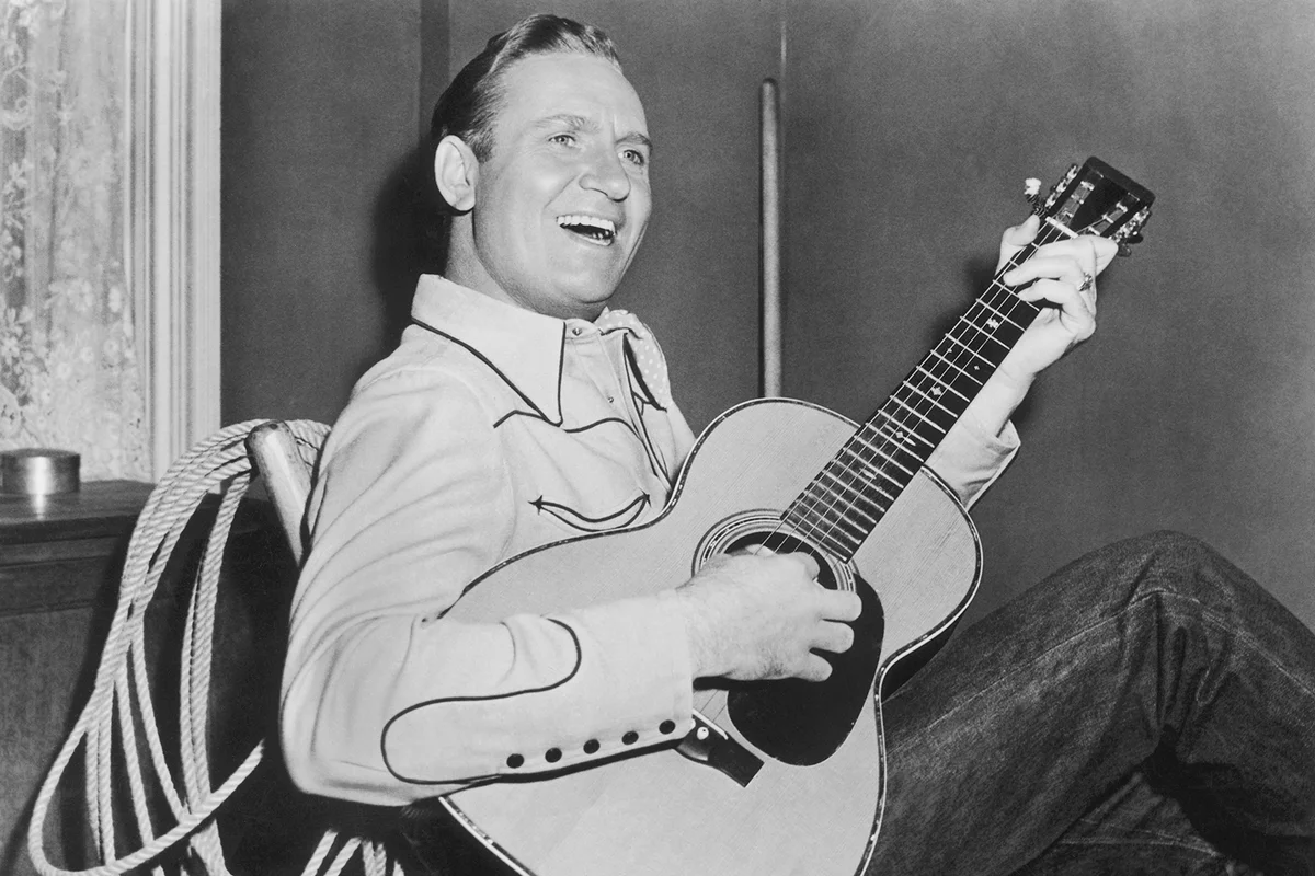Country and western singer Gene Autry - Getty Editorial