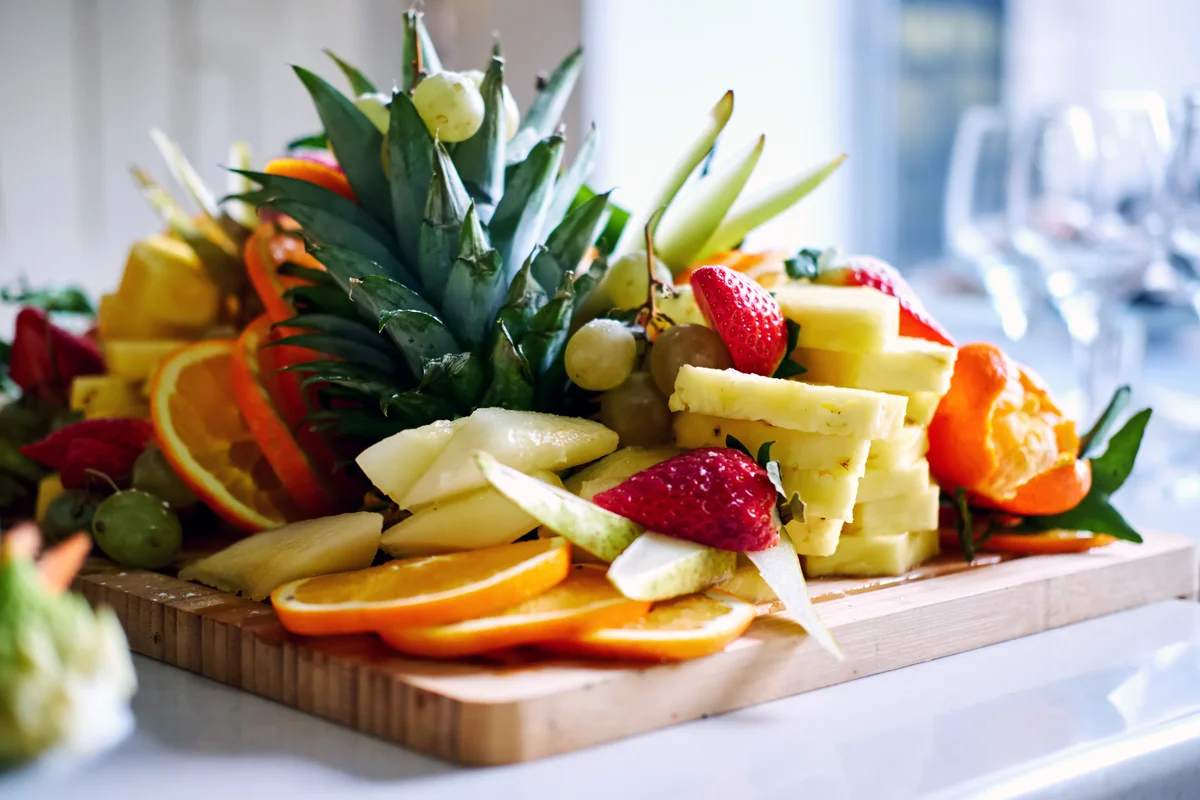 tropical fruit platter