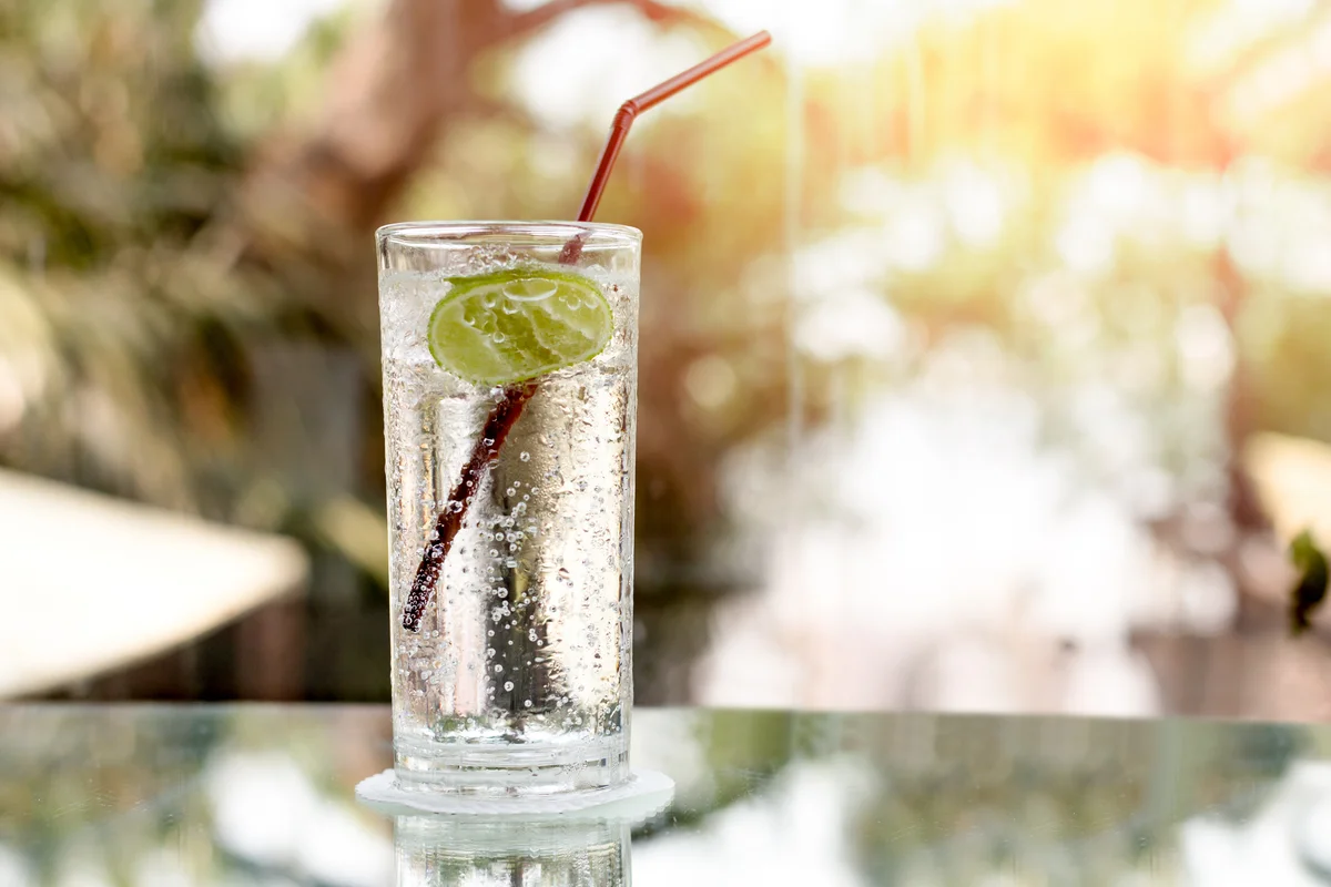 ranch water with lime