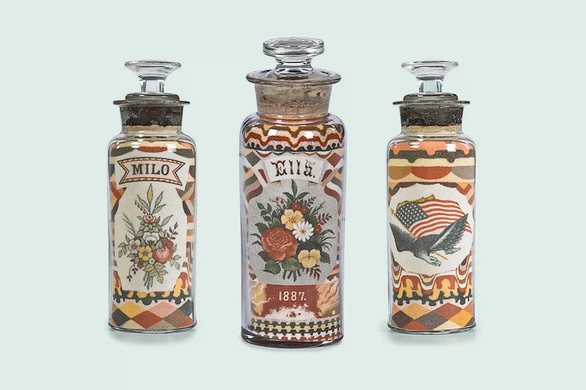 Sand-in-a-Bottle Art of Andrew Clemens