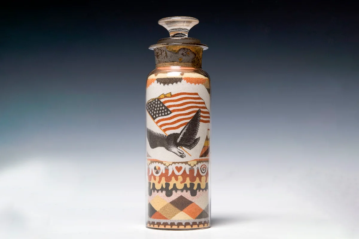 Sand Bottle - Andrew Clemens, 1879