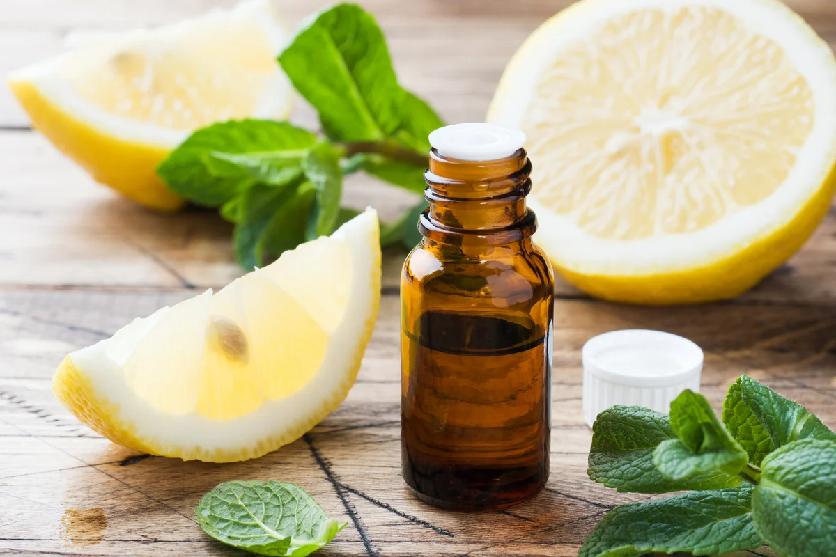 lemon and tea tree oil
