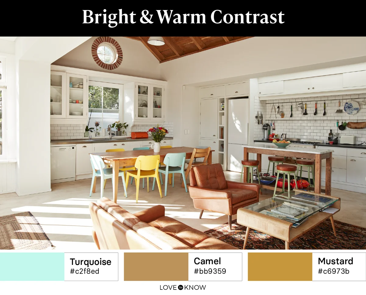Bright & Warm Contrast Palette