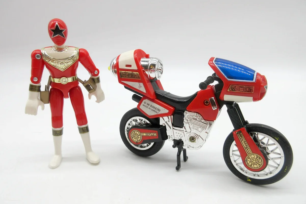 Red Ranger Jet Motorcycle - Mighty Morphin Power Rangers