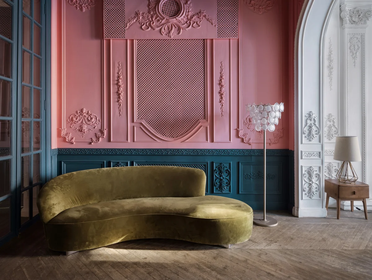 color contrast in apartment