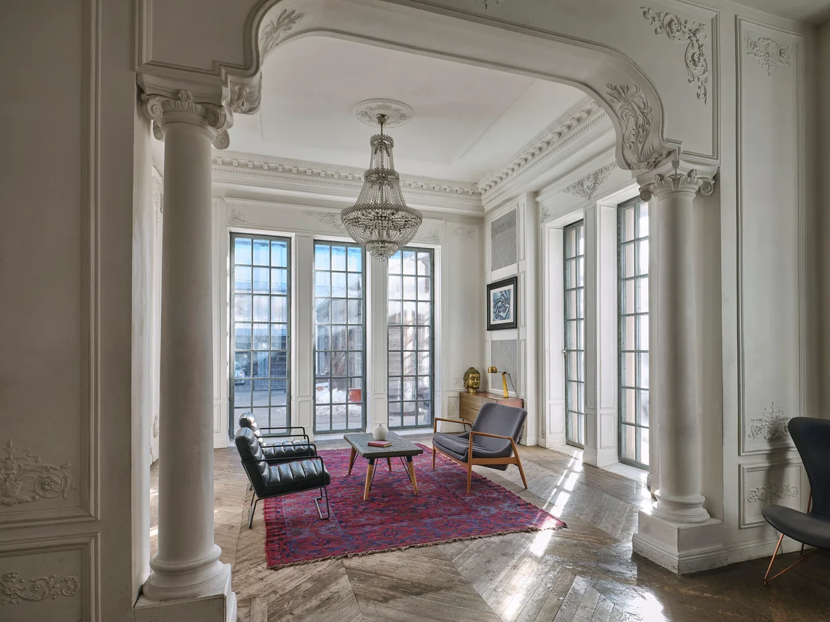 oversized chandelier