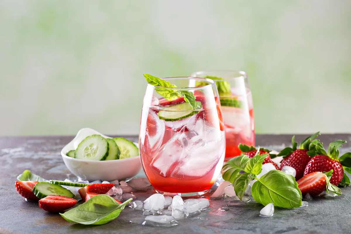 fresh gin drink