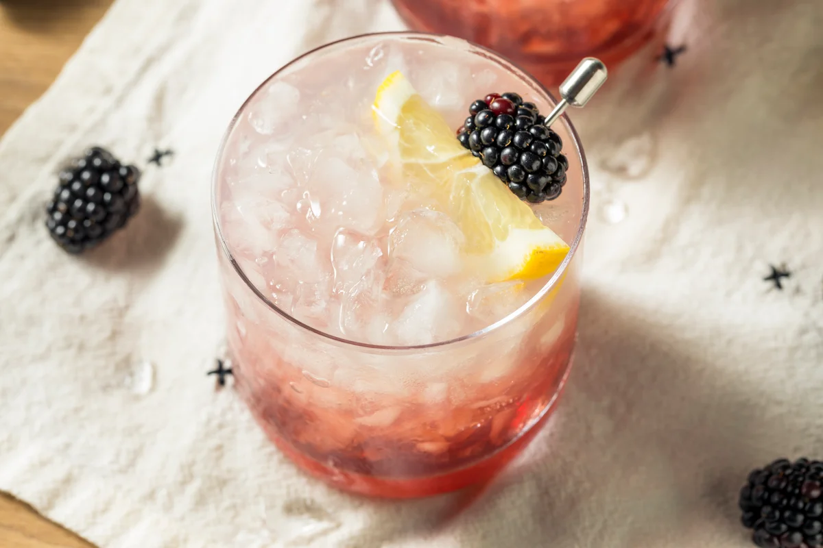 blossoming bramble