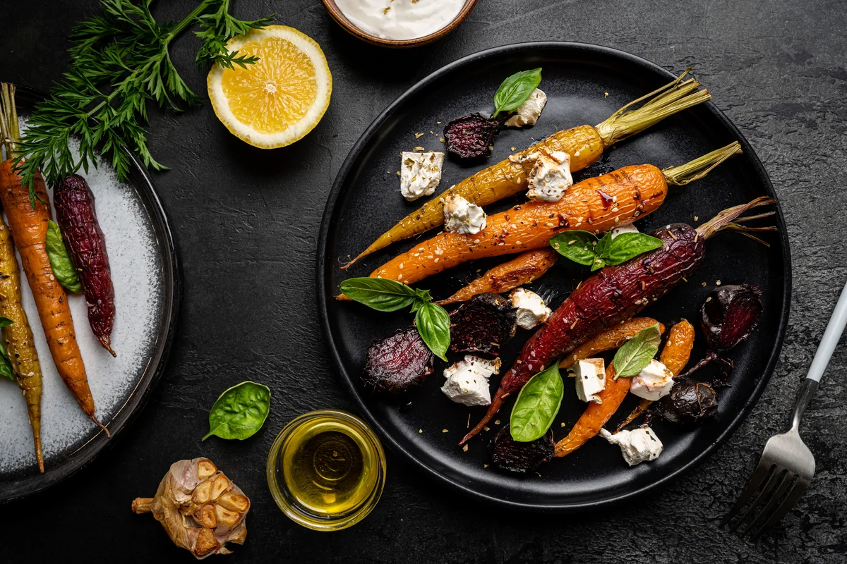 roasted carrots