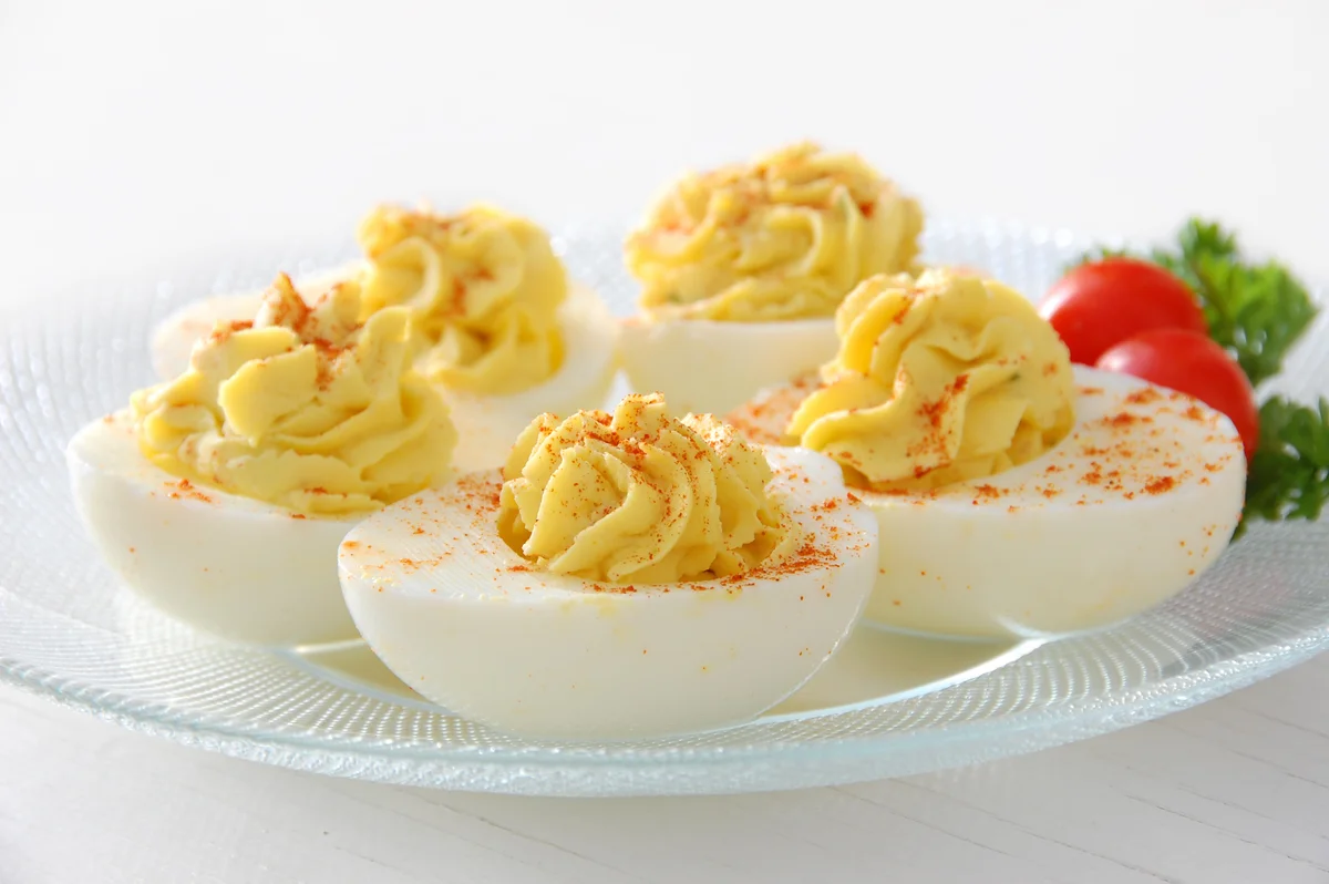 deviled eggs