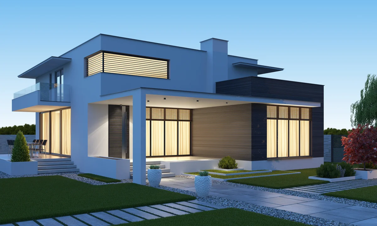 minimalist garden